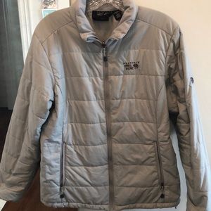 Mountain Hard Wear Grey Zippered Puffer